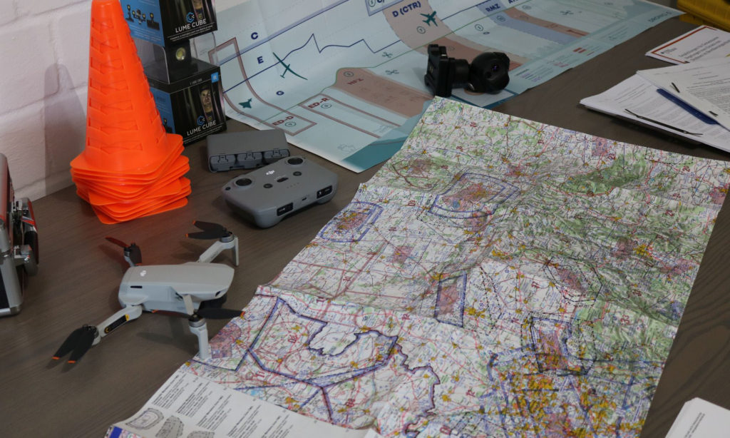 Planung von Drohnenflügen UAV UAS